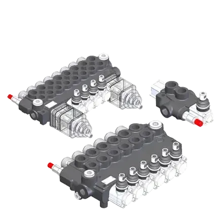 Monoblock valves
